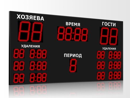 Табло для хоккея 3300x1800 мм