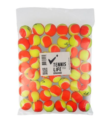 Мяч теннисный TENNIS LIFE ORANGE (48 шт.) ITF Approved Мяч теннисный TENNIS LIFE ORANGE (48 шт.) ITF Approved