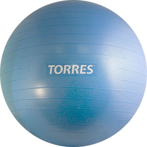 Мяч гимнастический TORRES 55 см (голубой)