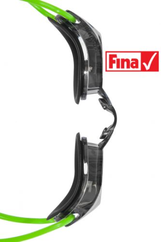 Очки стартовые MADWAVE STREAMLINE Mirror (зеленый)#2