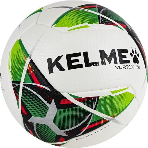 Мяч футбольный KELME Vortex 21.1 №5 (ПУ) бело-зелено-черный#2