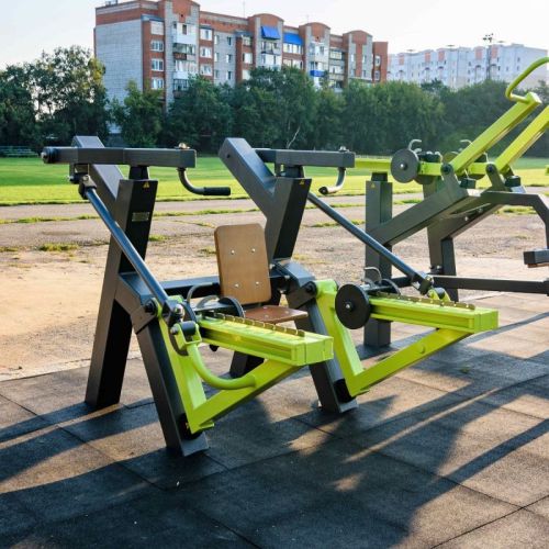 Уличный тренажер Жим вверх с переменной нагрузкой ZAVODSPORTA Power-1801.1#4 Уличный тренажер Жим вверх с переменной нагрузкой ZAVODSPORTA Power-1801.1#4