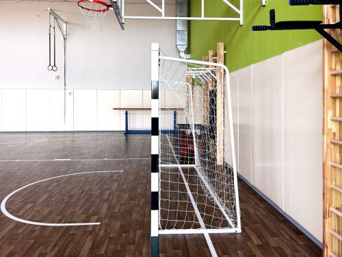 Ворота для мини-футбола/гандбола 3х2м стальные, разборные 80х80мм (разметка пленкой) СТ-310#10