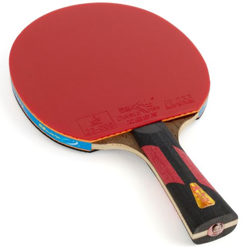 Ракетка для настольного тенниса DOUBLE FISH 7A+C (коническая ручка) ITTF Approved#2 Ракетка для настольного тенниса DOUBLE FISH 7A+C (коническая ручка) ITTF Approved#2