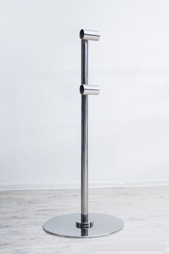 Мобильный двухрядный хореографический (балетный) станок 1500 мм (нержавеющая сталь)#2 Мобильный двухрядный хореографический (балетный) станок 1500 мм (нержавеющая сталь)#2