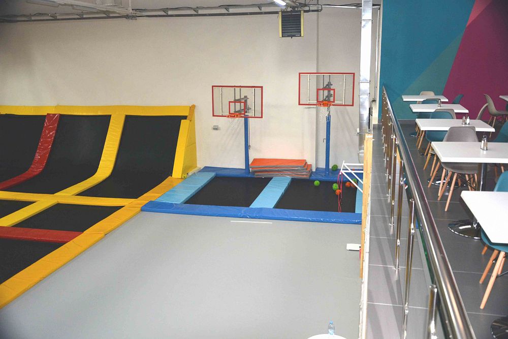 Батутный парк "Небо", г. Москва Батутный парк "Небо", г. Москва