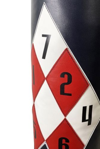 Мешок боксерский кожаный "с разметкой" TOTALBOX СМКР 30х120 см 45 кг#4