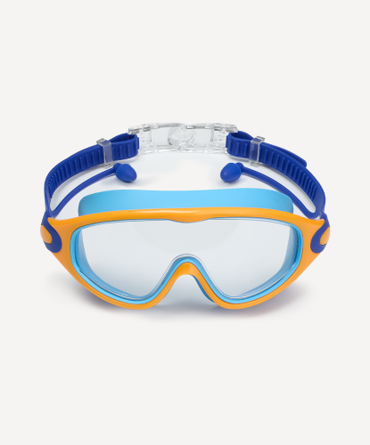 Очки-маска для плавания с берушами 25DEGREES Fusion Navy/Blue/Orange 25D25001 (детский)#2 Очки-маска для плавания с берушами 25DEGREES Fusion Navy/Blue/Orange 25D25001 (детский)#2