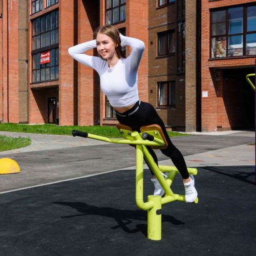 Уличный тренажер Гиперэкстензия ZAVODSPORTA Fix-1702#10