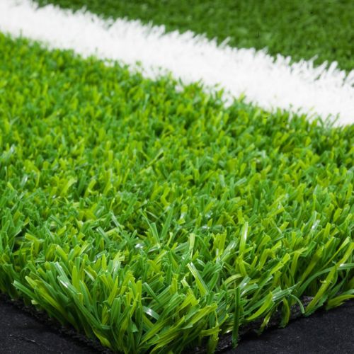 Укладка спортивного искусственного газона более 40 мм с просыпкой кварцевого песка/резиновой крошки