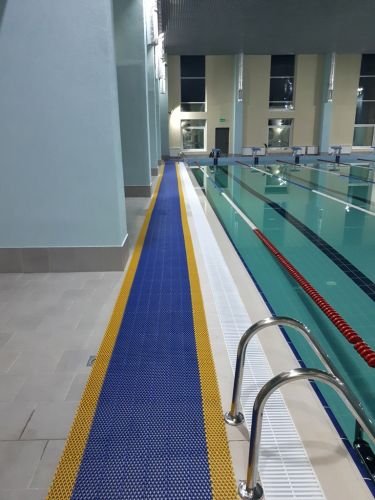 Модульное покрытие "чешуя" для бассейна#8