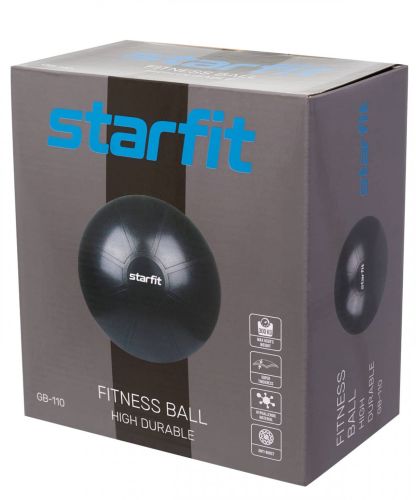 Фитбол высокой плотности STARFIT GB-110 65 см (серый)#2