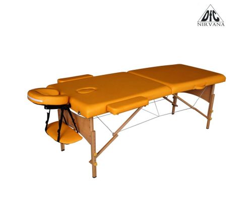 Массажный стол DFC NIRVANA Relax (дерев. ножки) горчичный (Mustard)#6 Массажный стол DFC NIRVANA Relax (дерев. ножки) горчичный (Mustard)#6
