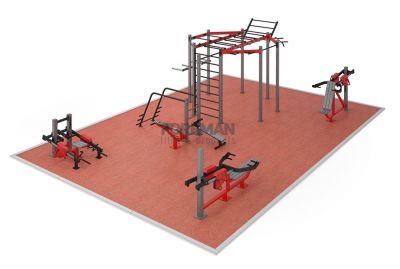 Спортивная площадка 7х10 м №1 FOREMAN Спортивная площадка 7х10 м №1 FOREMAN