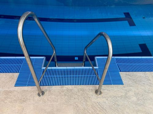 Угловой элемент 90° для переливной решетки (белый)#12