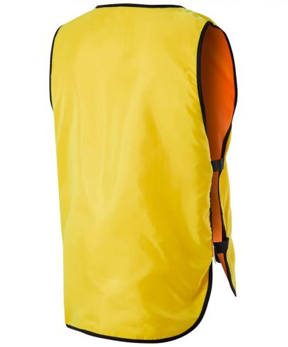 Манишка двухсторонняя Jogel Reversible Bib (оранжевый/лаймовый) детская#4 Манишка двухсторонняя Jogel Reversible Bib (оранжевый/лаймовый) детская#4