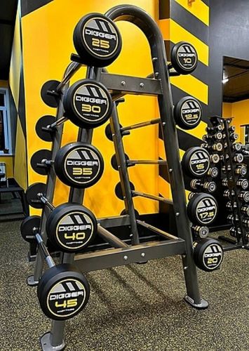 Комплект прямых фиксированных обрезиненных штанг (5 шт от 25 до 45 кг) HASTTINGS Digger HD51G2A-25-45#3 Комплект прямых фиксированных обрезиненных штанг (5 шт от 25 до 45 кг) HASTTINGS Digger HD51G2A-25-45#3