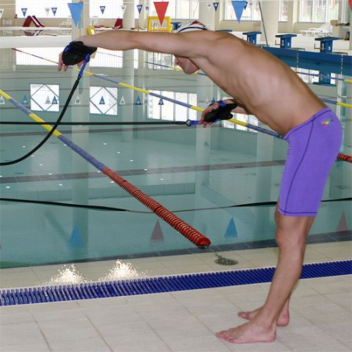 Гребной тренажер эспандер пловца/лыжника#3