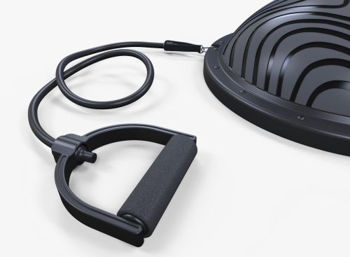 Полусфера гимнастическая Original FitTools R3 с эспандерами и насосом#14