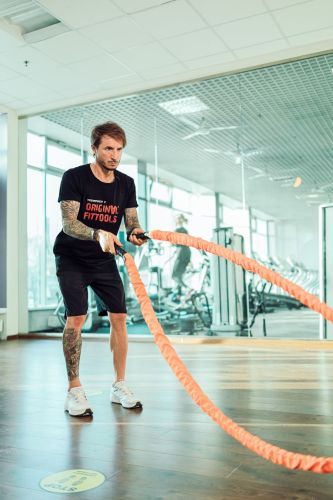 Канат для функционального тренинга Original FitTools FT-BTR 15 м#4