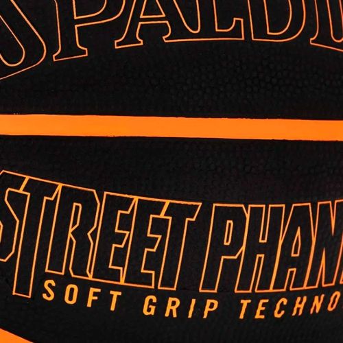 Мяч баскетбольный SPALDING Phantom №7 (черно-оранжевый)#3 Мяч баскетбольный SPALDING Phantom №7 (черно-оранжевый)#3