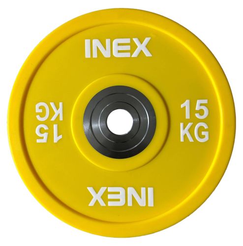 Олимпийский диск в уретане INEX PU Bumper Plate Олимпийский диск в уретане INEX PU Bumper Plate