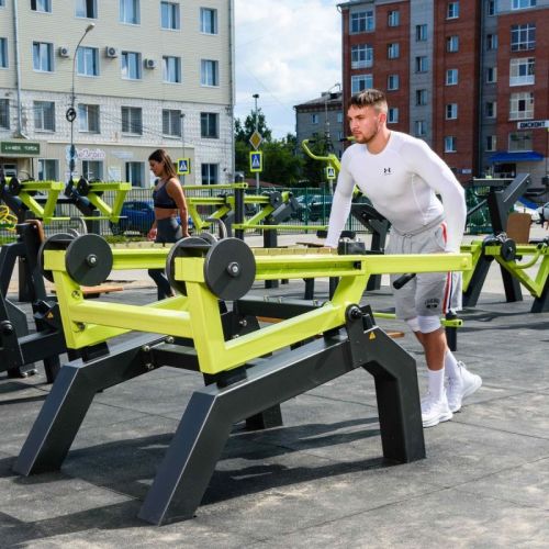 Уличный тренажер Трицепс-машина (имитация отжиманий) с переменной нагрузкой ZAVODSPORTA Power-1806#6 Уличный тренажер Трицепс-машина (имитация отжиманий) с переменной нагрузкой ZAVODSPORTA Power-1806#6