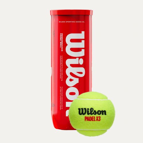 Мяч для падела WILSON Padel X3 Yellow (3 шт.)