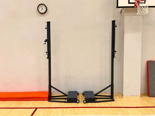 Стойки волейбольные передвижные со стаканами-противовесами СТ-174#11