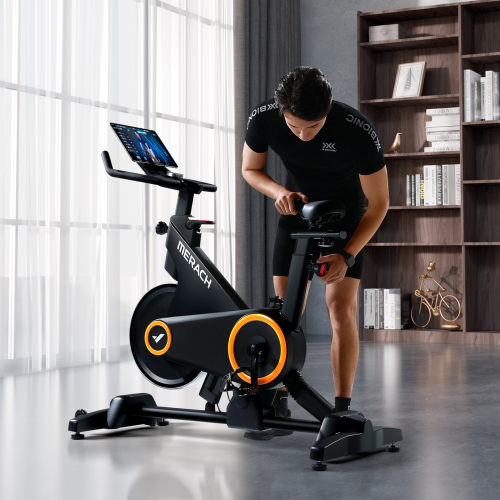 Спин-байк с автоматическим углом наклона домашний MERACH MR-S01#5