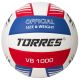 Мяч волейбольный TORRES VB 1000 V32415 №5 (микрофибра)#7 Мяч волейбольный TORRES VB 1000 V32415 №5 (микрофибра)#7