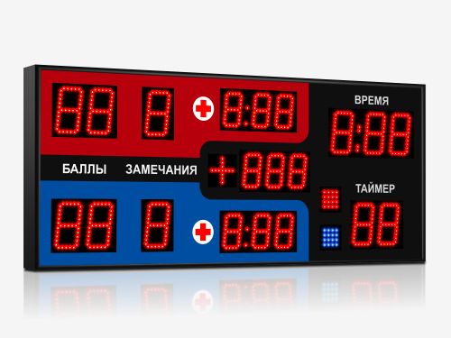 Табло для самбо 1050x450 мм Табло для самбо 1050x450 мм