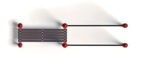 Параворкаут Брусья в подъем со скамьей#3 Параворкаут Брусья в подъем со скамьей#3