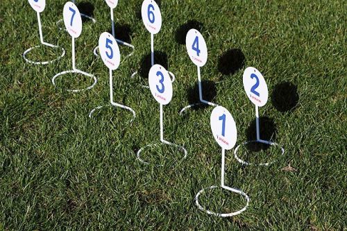 Указатели метража разметки для сектора толкания ядра POLANIK FMP-10/FMP-15 устанавливаются на земле#2