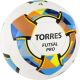 Мяч футзальный TORRES Futsal Pro №4 (ПУ) белый-золотой-черный#3 Мяч футзальный TORRES Futsal Pro №4 (ПУ) белый-золотой-черный#3