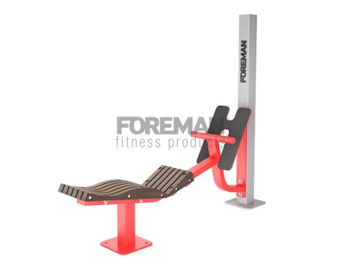 Уличный тренажер Скамья для пресса FOREMAN FO-07