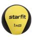 Медбол высокой плотности STARFIT GB-702 1 кг (желтый)#3