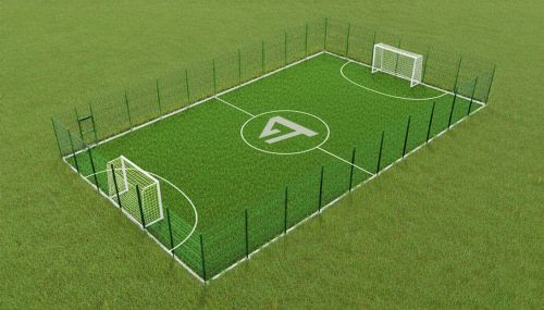 Мини-футбольная площадка 26х43 м