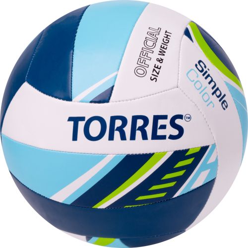 Мяч волейбольный TORRES Simple Color №5 (ТПУ) Мяч волейбольный TORRES Simple Color №5 (ТПУ)