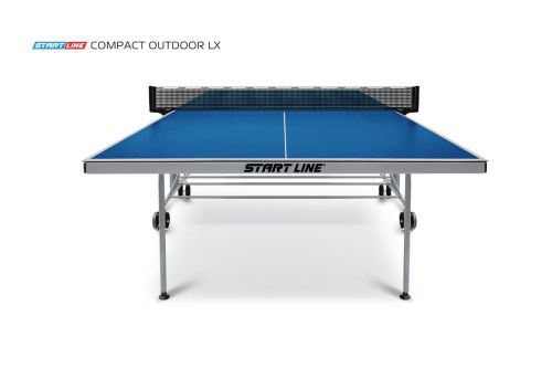 Всепогодный теннисный стол START LINE Compact -2 LX Outdoor Blue (с сеткой)#3