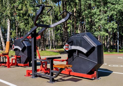 Уличный тренажер Тяга сверху FOREMAN FС-15#4 Уличный тренажер Тяга сверху FOREMAN FС-15#4