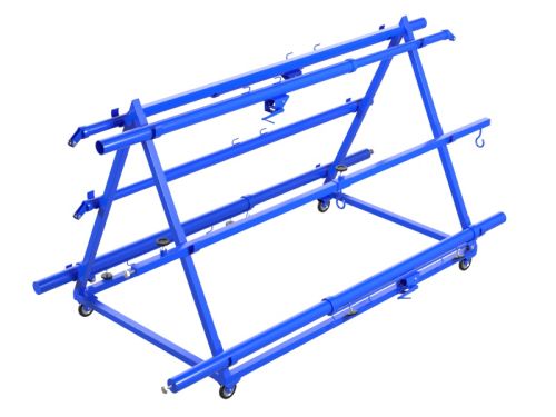 Тележка для хранения и перевозки волейбольных стоек#5