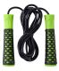 Скакалка BASEFIT RP-103 PVC 3,05 м (черный/зеленый)#4 Скакалка BASEFIT RP-103 PVC 3,05 м (черный/зеленый)#4