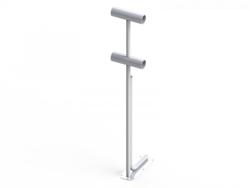 Кронштейн для хореографического (балетного) станка напольный двухрядный СТ-106 Кронштейн для хореографического (балетного) станка напольный двухрядный СТ-106