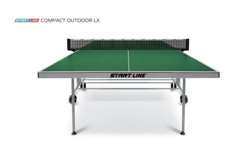 Теннисный стол START LINE Compact-2 LX Outdoor Green (с сеткой)#3