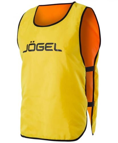 Манишка двухсторонняя Jogel Reversible Bib (оранжевый/лаймовый) детская#6 Манишка двухсторонняя Jogel Reversible Bib (оранжевый/лаймовый) детская#6