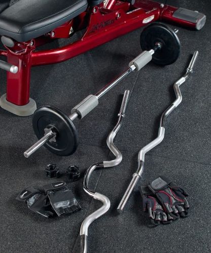 Гриф для штанги прямой STARFIT BB-103 120 см, d=25 мм#6