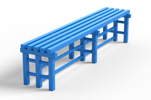 Скамья 2000х420х450 мм#5