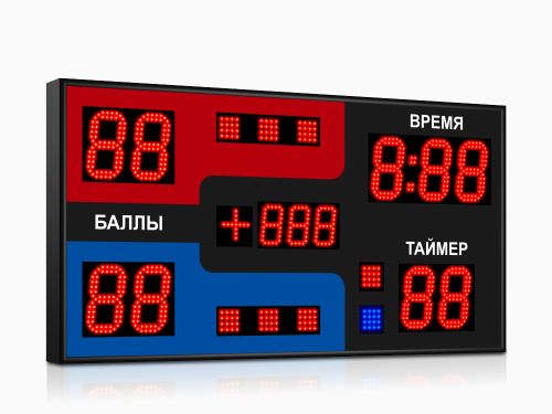 Табло для самбо 1050x550 мм Табло для самбо 1050x550 мм
