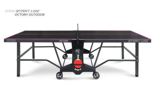 Теннисный стол START LINE VICTORY 6 Всепогодный Black (с сеткой)#2 Теннисный стол START LINE VICTORY 6 Всепогодный Black (с сеткой)#2